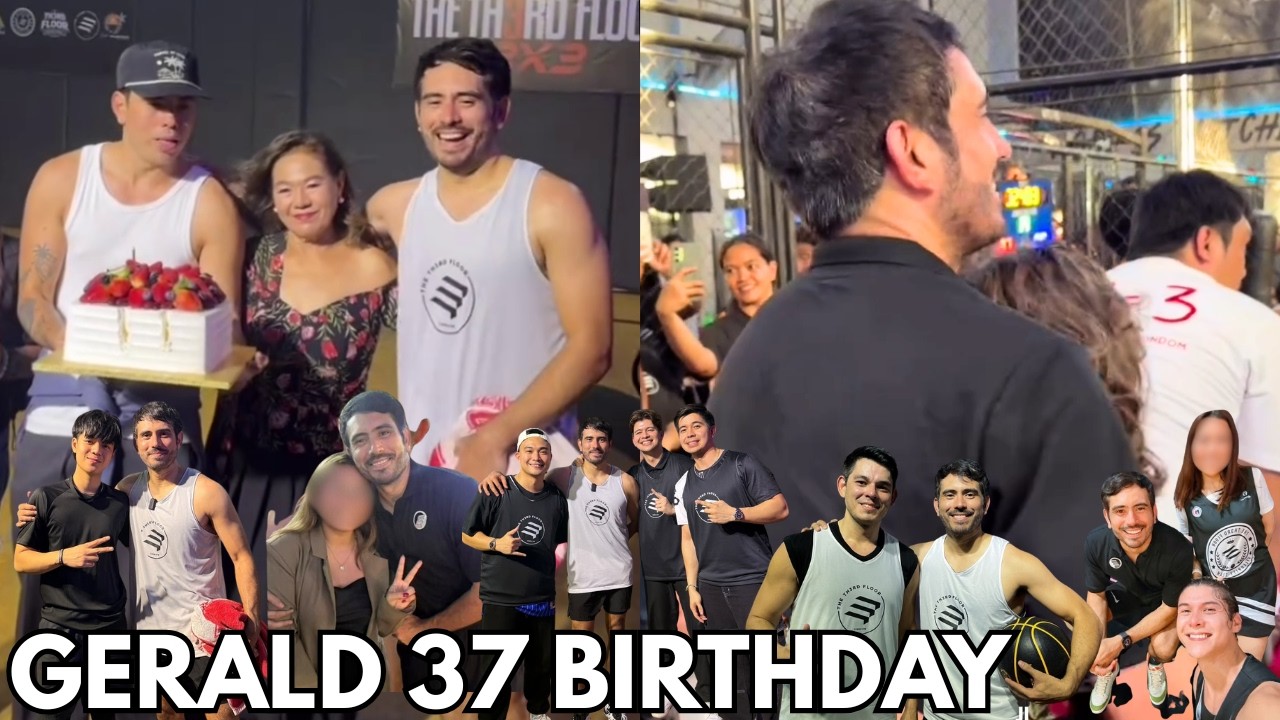 Gerald Anderson 37th Birthday NAIYAK sa SORPRESA ng Ina Kapatid at Showbiz Friends