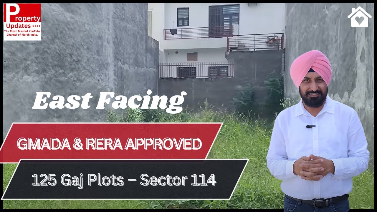 GMADA & RERA Approved Plots | 125 Gaj Gated Society | Sector 114 Mohali