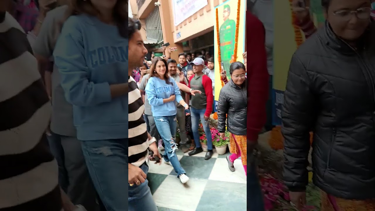Nusrat jahan and yash dasgupta entry barasat college ❤️#barasat #song #video #reels #tending #shorts