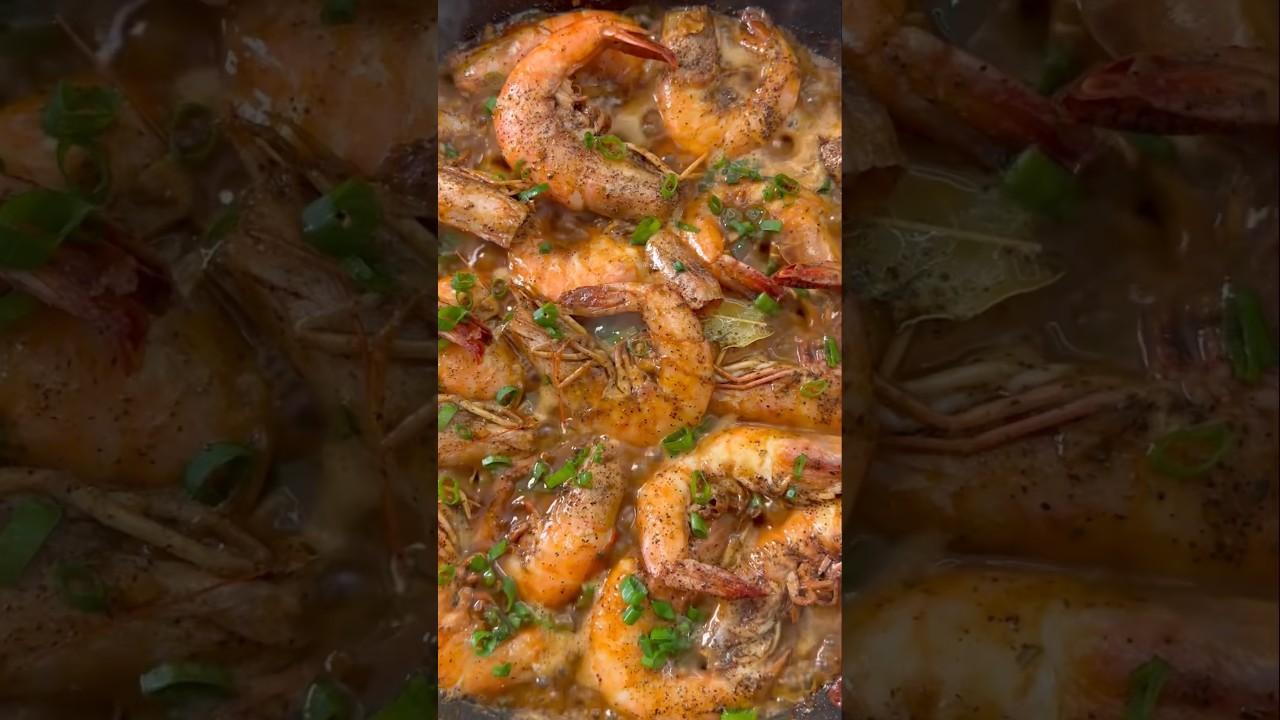 Креветки барбекю в стиле Нового Орлеана #mealsbyaldenb