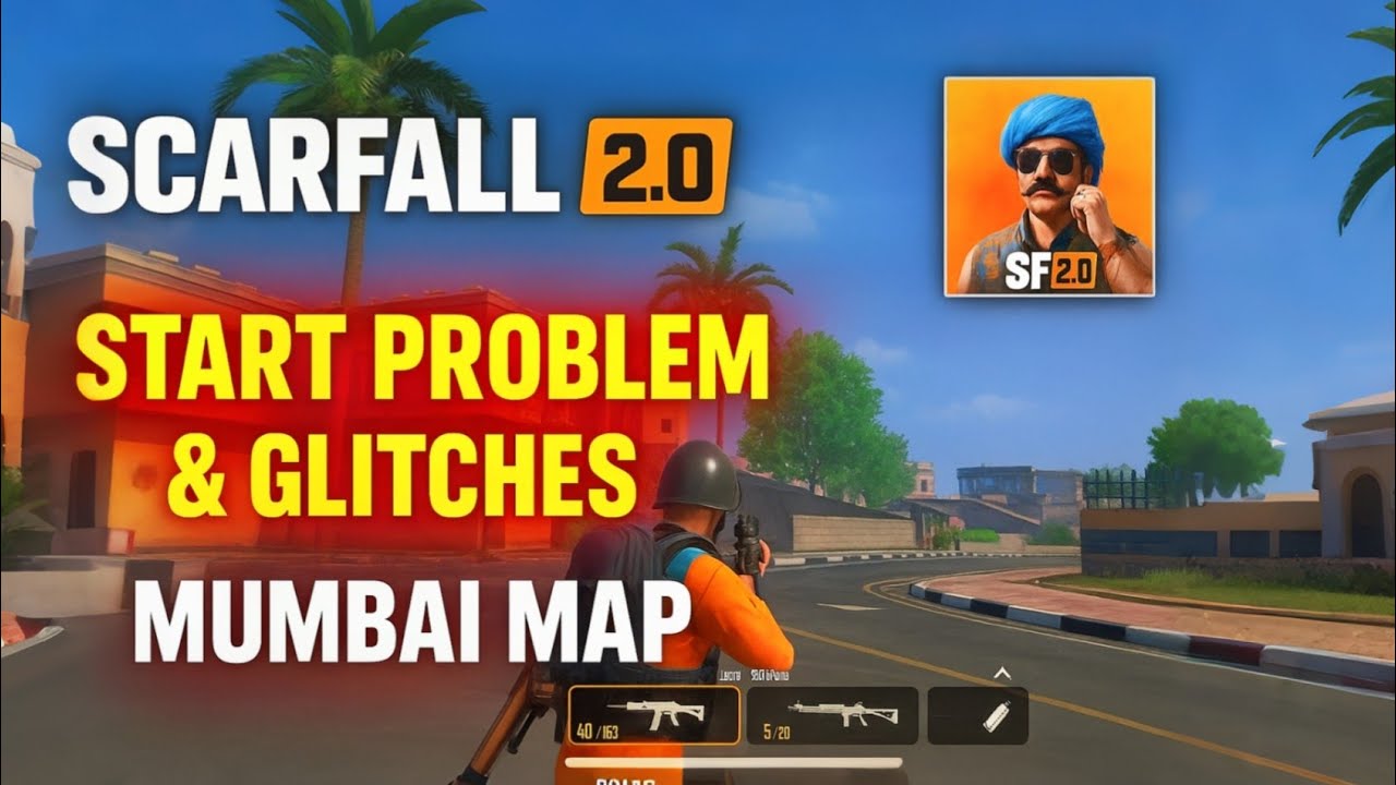 SCARFALL 2.0 Mumbai Map BUGS & MATCHING ISSUES🔥 After Update & Start Problem Fix Tips! Login problem