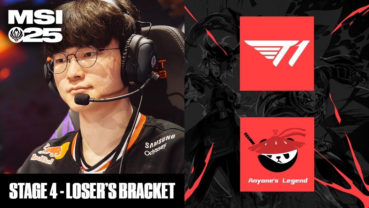 T1 VS ANYONE'S LEGEND | MSI 2025 KAMETO