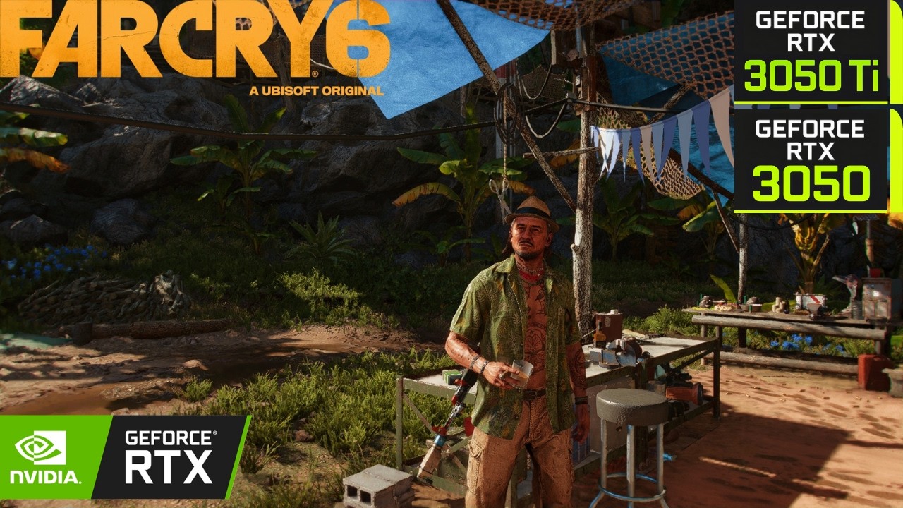 Far Cry 6 | RTX 3050Ti (RTX 3050) + Ryzen 5 5600H | FSR ON/OFF | All Settings Tested
