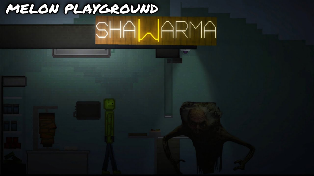 POOPY - SURVIVES THE NIGHT SHIFT AT SHAWARMA KIOSK | MELON PLAYGROUND 34.5