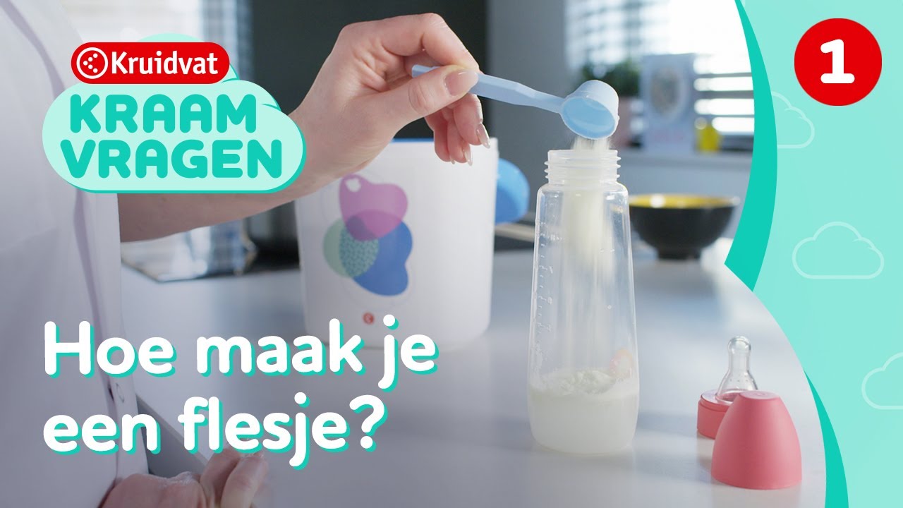 Zo maak je een flesje klaar | Kraamvragen | Alf. 1 | Kruidvat
