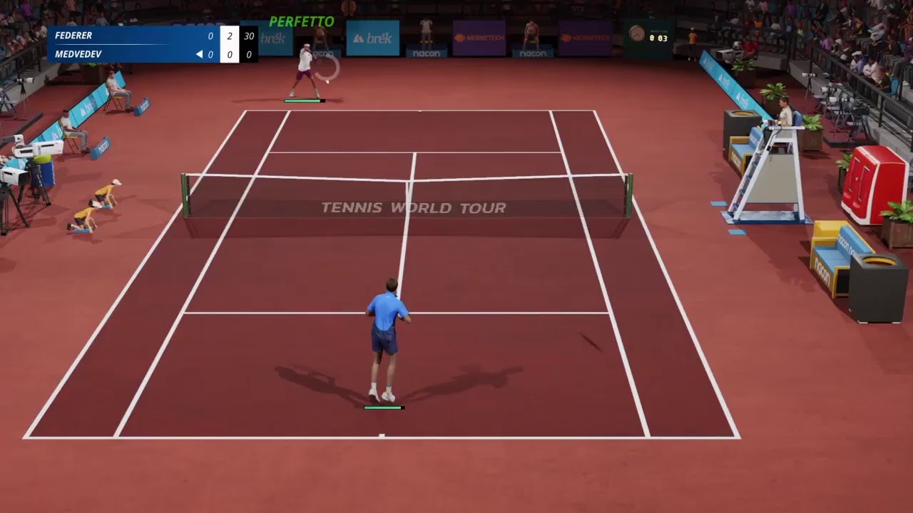 Tennis World Tour 2 - Multiplayer Gameplay.