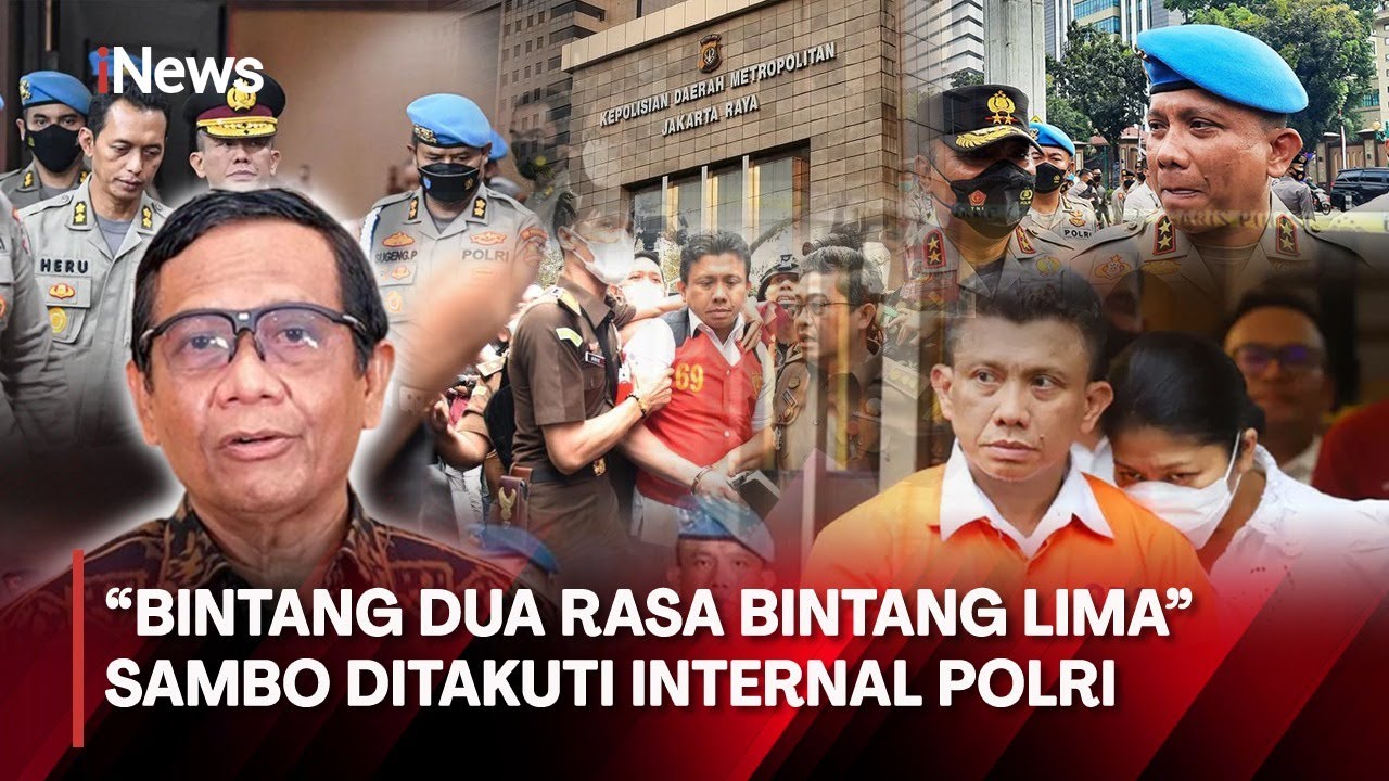 Blak-blakan Mahfud MD: Sambo Ditakuti Internal Polri, Setara Jenderal Bintang Lima