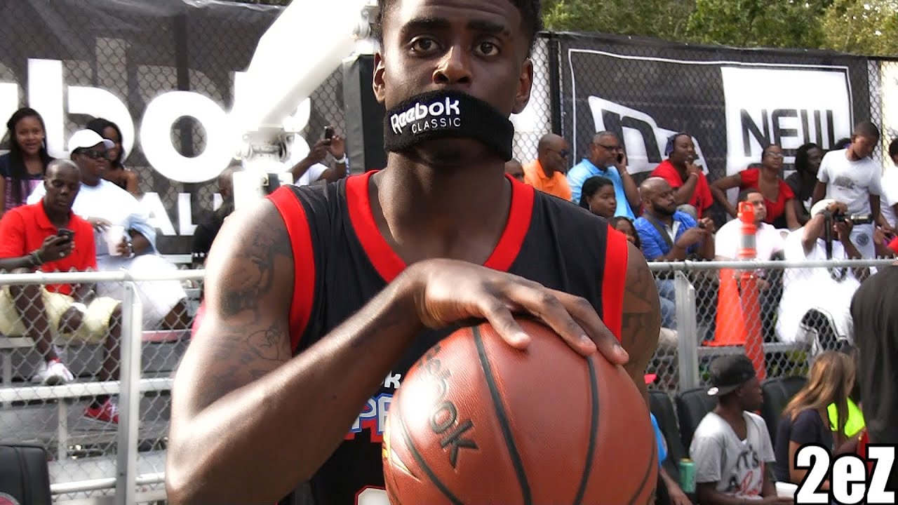 Dwayne Bacon (35 Points) at The Legendary Rucker Park-- Shaq Goes Crazy!!