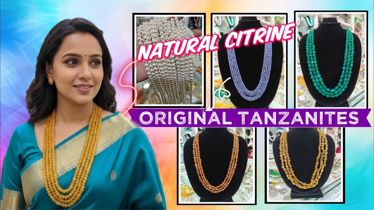 Natural Tanzanite & citrine collection-9059432265