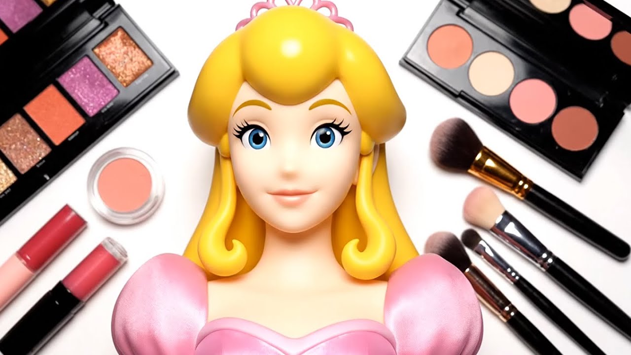 🍑👑 Princess Peach Soft Glow ASMR | Skincare & Makeup Ritual