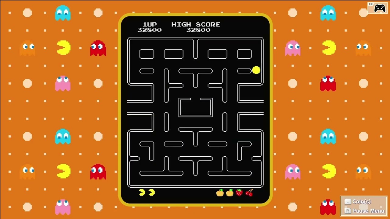 Switch - Namco Museum [Pac-Man Normal - 124,510]