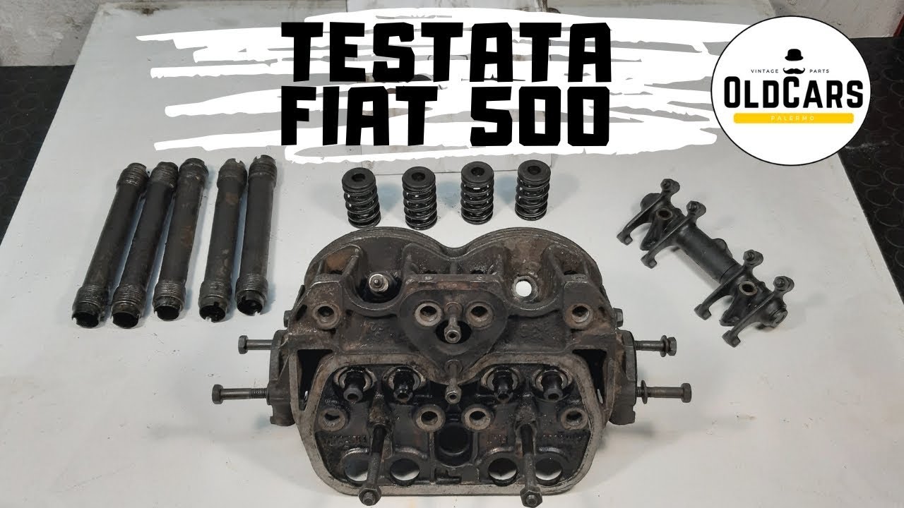 Smontare testata Fiat 500 d'epoca - 126 (Restauro Motore) 🔧
