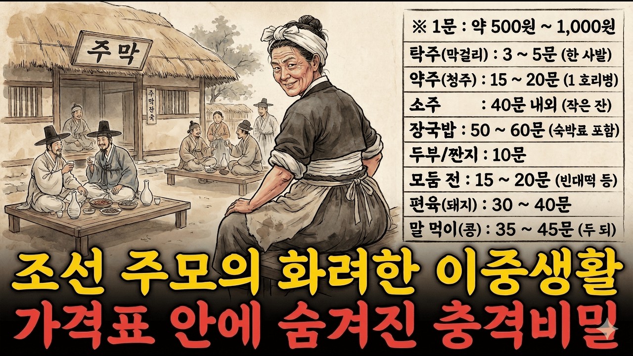 조선의 핫플레이스 주막, 그곳을 호령하던 주모의 놀라운 경영학