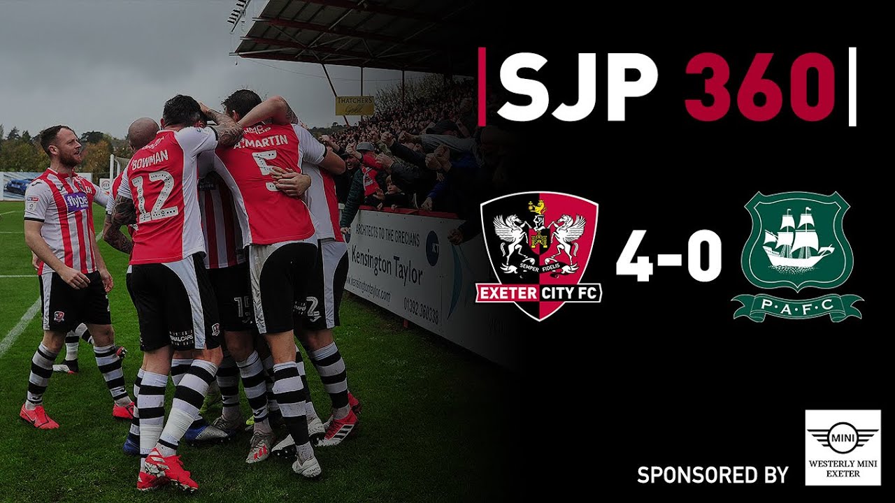 SJP 360 with Westerly MINI Exeter: Plymouth Argyle | Exeter City Football Club