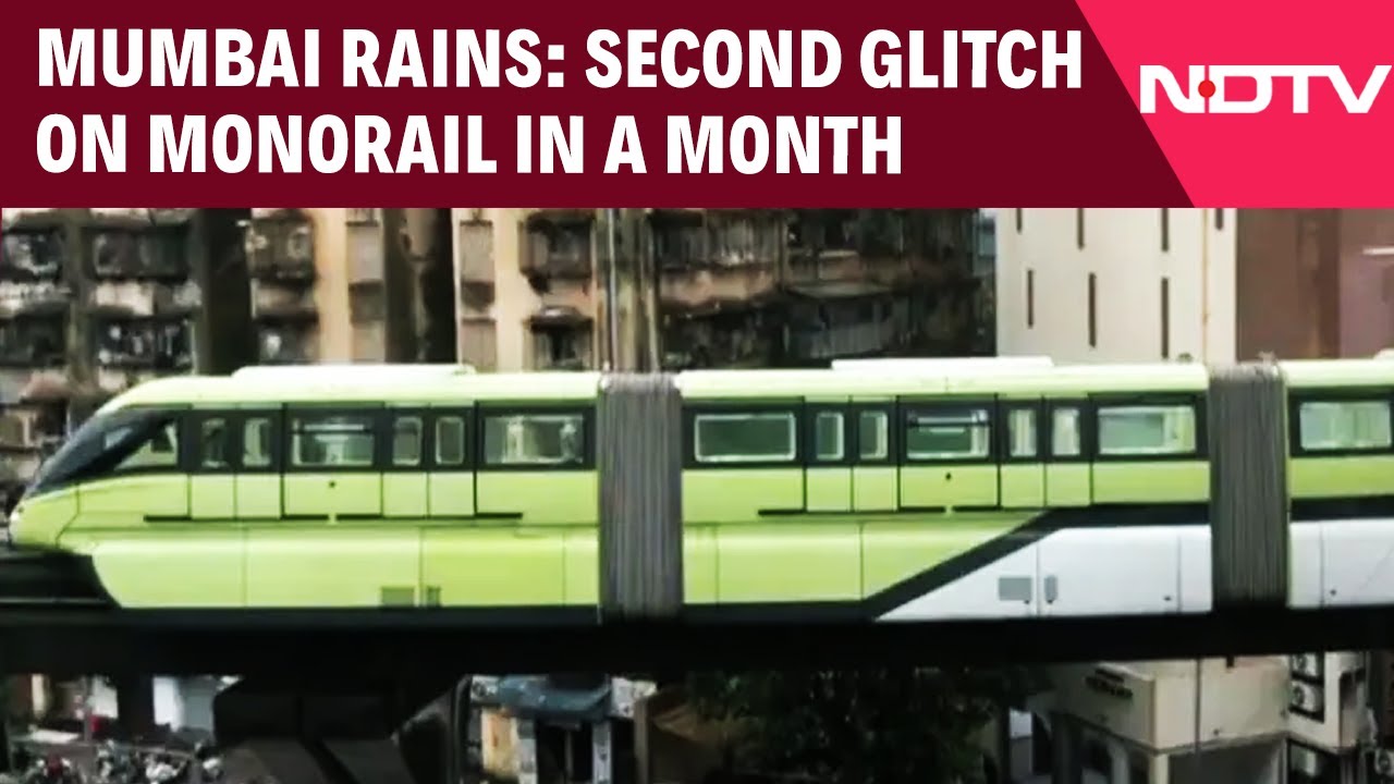 Mumbai News | Second Glitch On Monorail In A Month, 15-20 Passengers Stranded