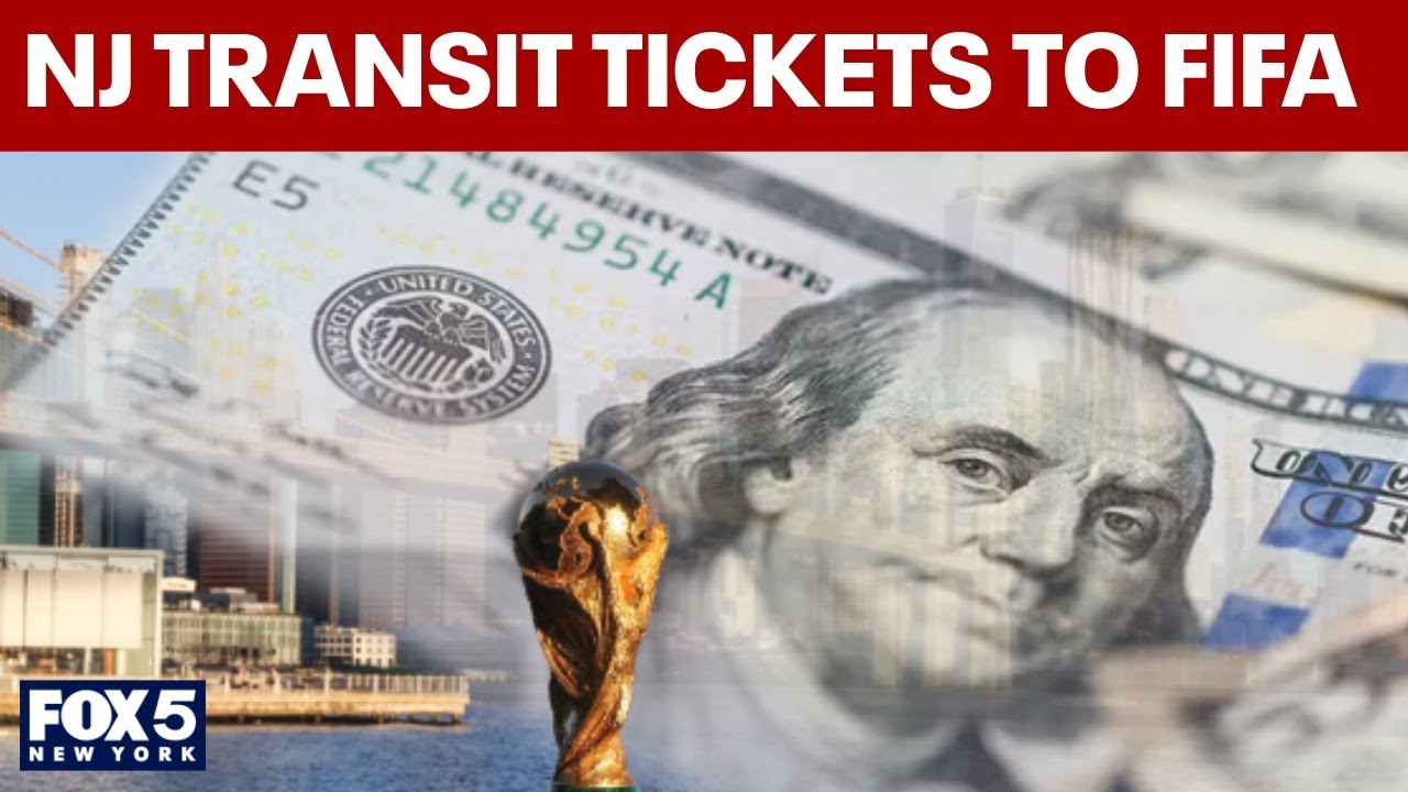 Компания NJ Transit объявила цены на билеты туда и обратно на чемпионат мира по футболу FIFA.