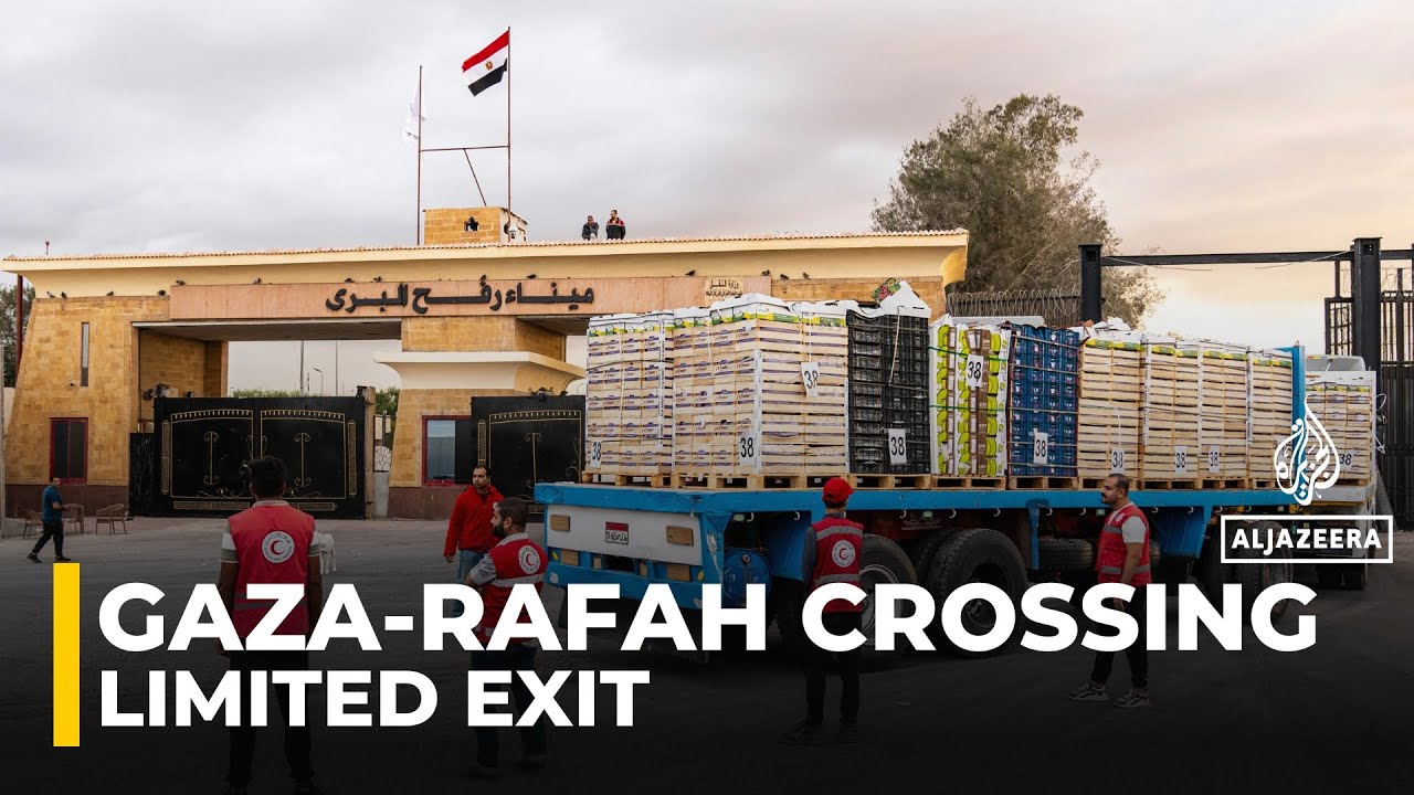 Rafah crossing reopens under ceasefire: Few Palestinians allowed to travel