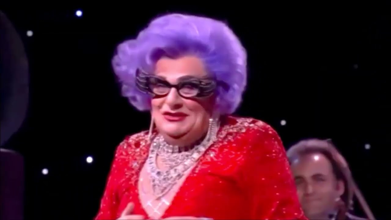 DAME EDNA DROPS A PRICELESS VIOLIN!