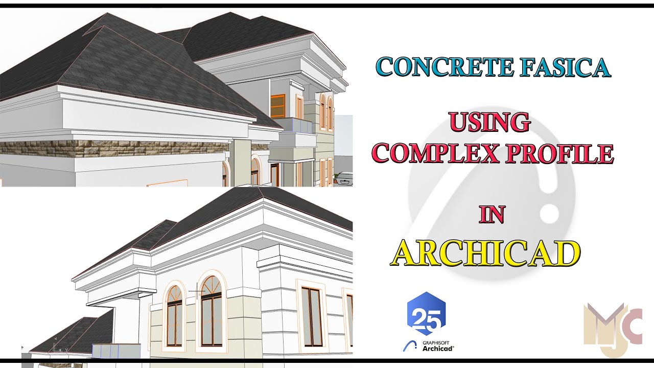 КАК СОЗДАТЬ ФАСАДНУЮ БЕТОННУЮ ФАСУ В ARCHICAD