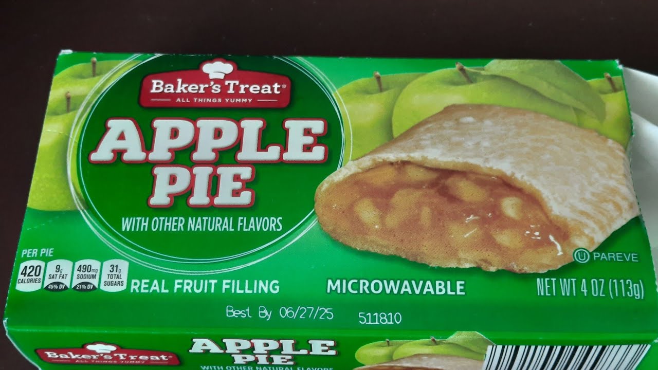 Baker's Treat Apple Pie. #food #snacks #review
