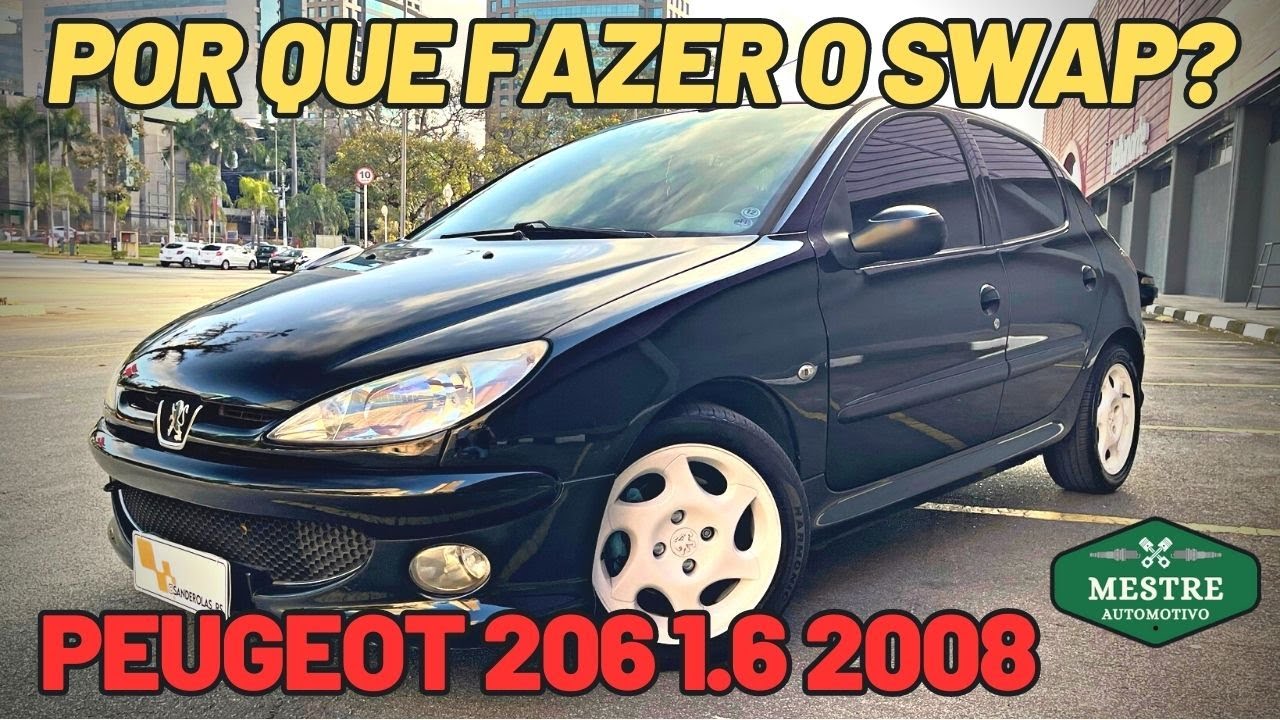 Peugeot 206 Swap 1.6 - De 1.4 para 1.6