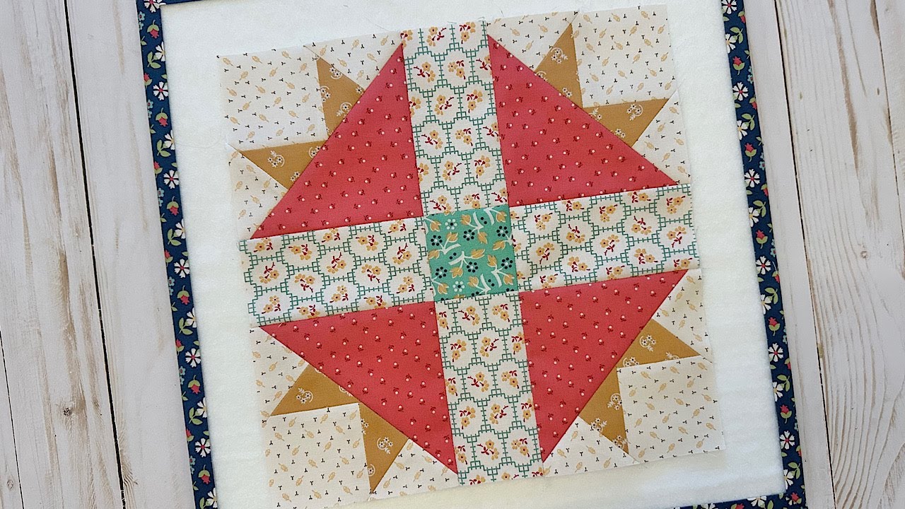 Vintage Delight Quilt Block Tutorial - 10