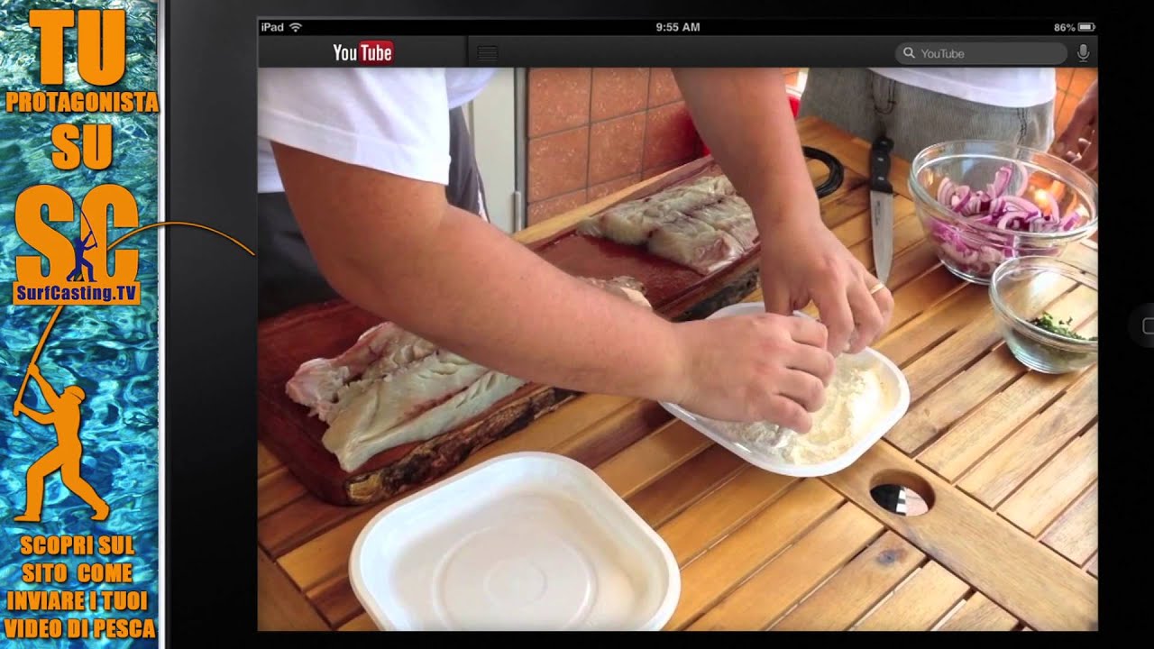 CUCINARE IL PESCE SERRA TUTORIAL (how to cook bluefish) - SurfCasting TV