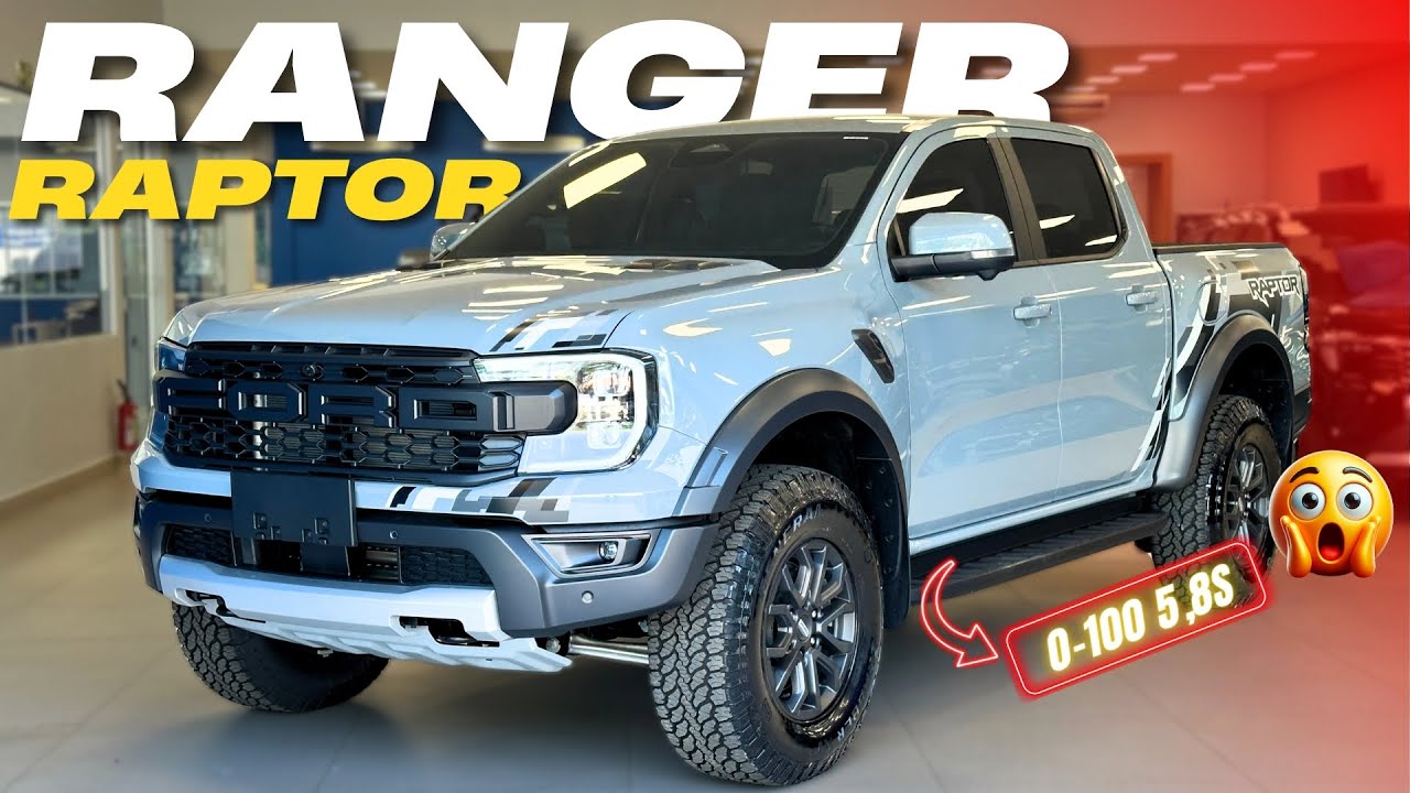 RANGER RAPTOR 3.0 V6 Bi-Turbo - A Picape para Quem Quer Tudo Nas Mãos!