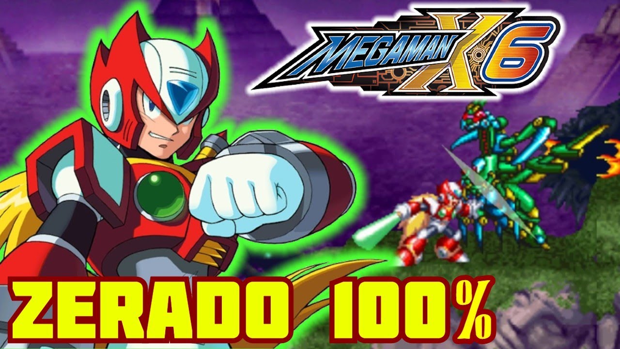 Megaman X6 ZERO - ZERADO 100% - Detonado com 128 Reploids Resgatados e Todos os itens coletados!