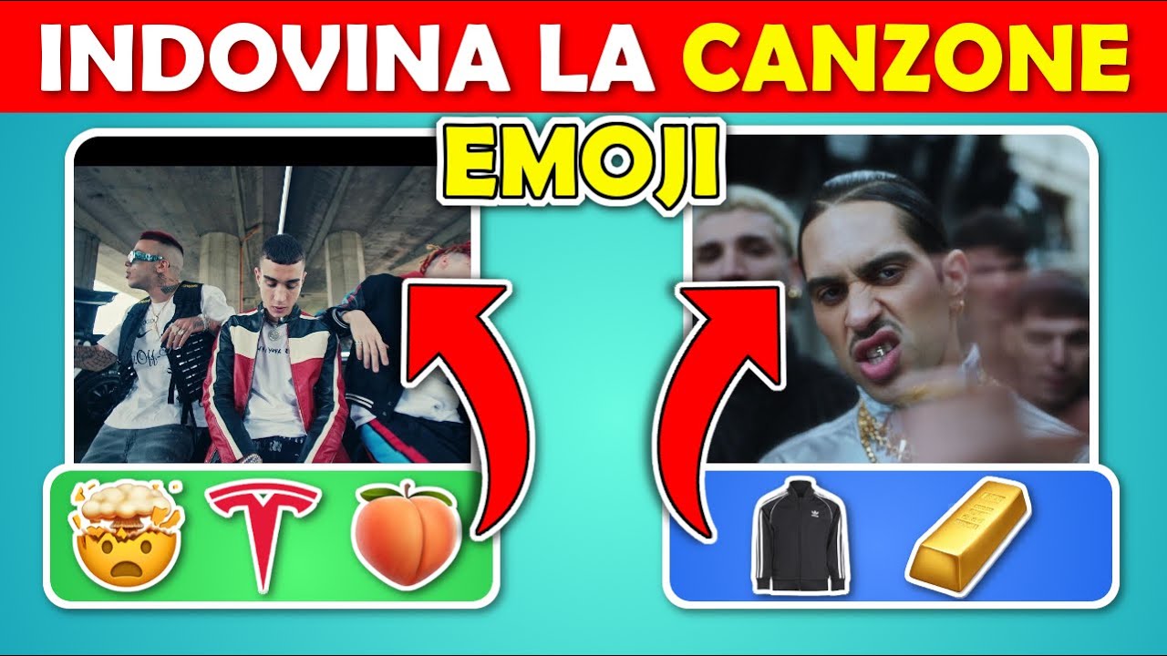 Indovina la Canzone dalle Emoji😀 | 75 Canzoni Quiz