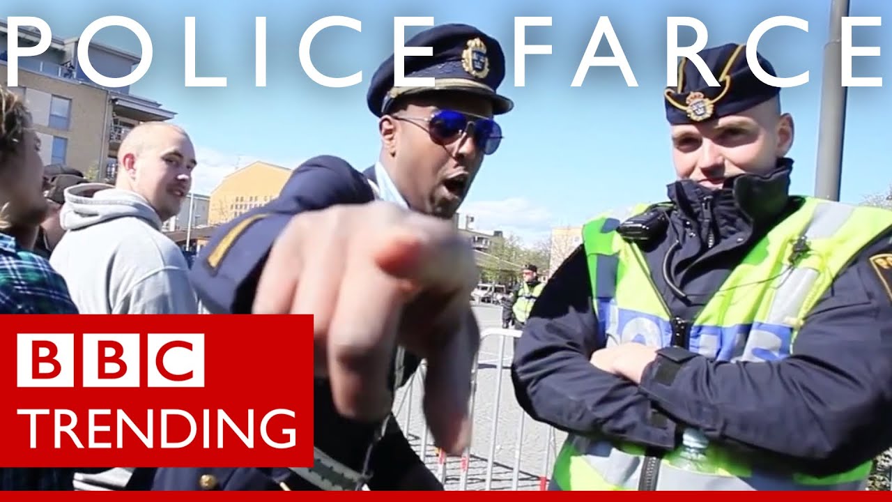 Meet B&auml;ngan Lagerblad, the fake Swedish cop causing real trouble for the police - BBC Trending