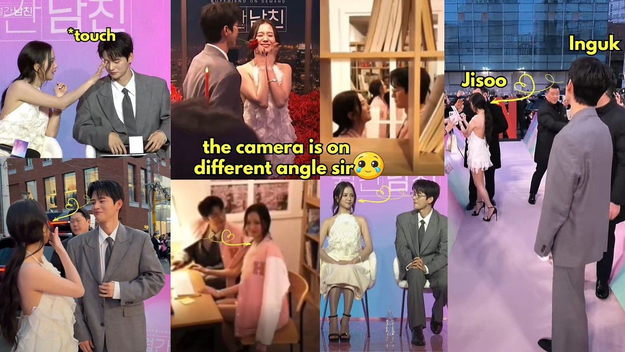 The way Jisoo and Inguk look at each other, with the smiles and blushing…chemistry feels so natural🤭