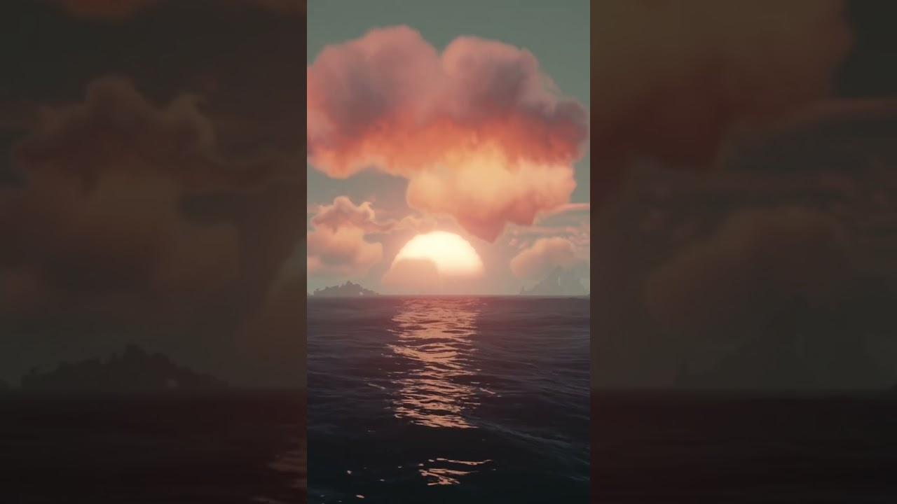 Sea of Thieves sunrises are so peaceful. 