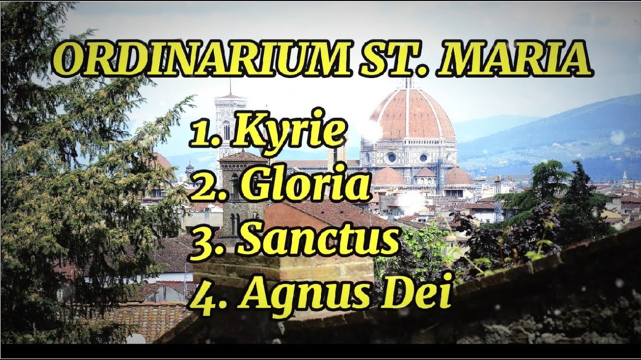 Ordinarium Misa St Maria (Joseph Ansow, Pr)