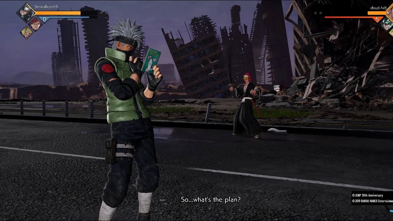 Jump Force - Kakashi gameplay | Online Battles