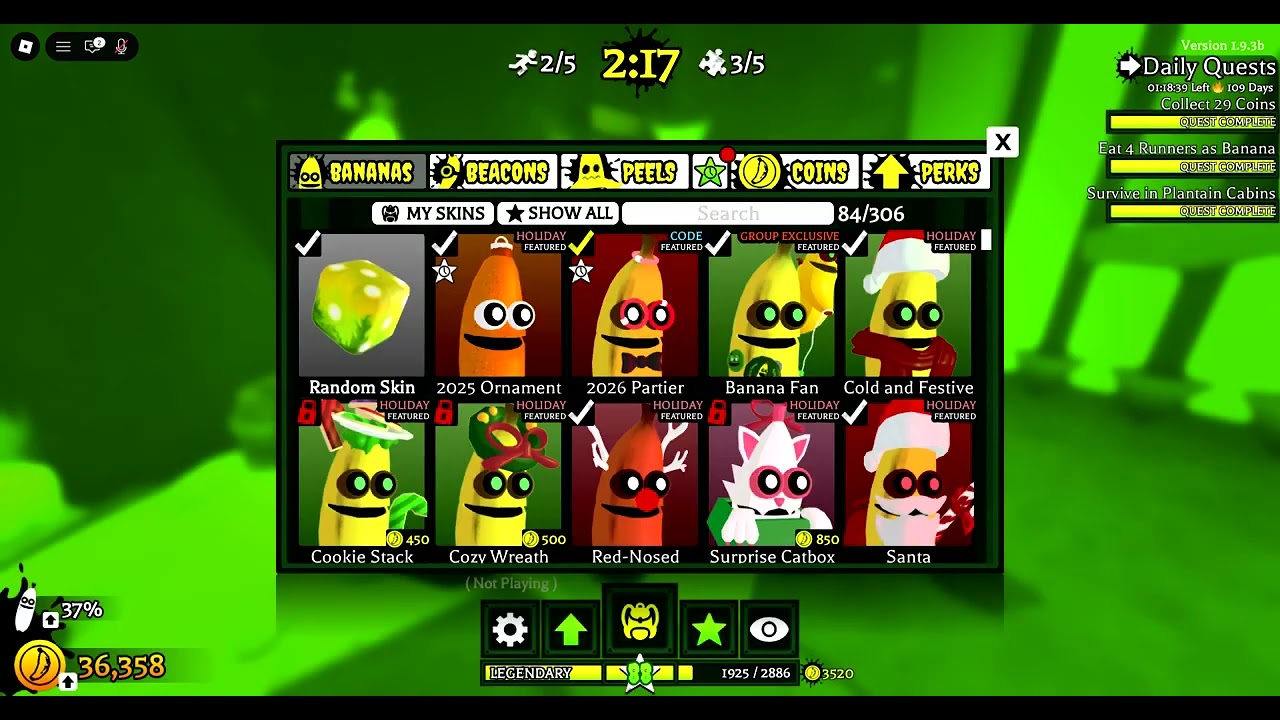 How to get the 2026 Partier skin in Banana Eats