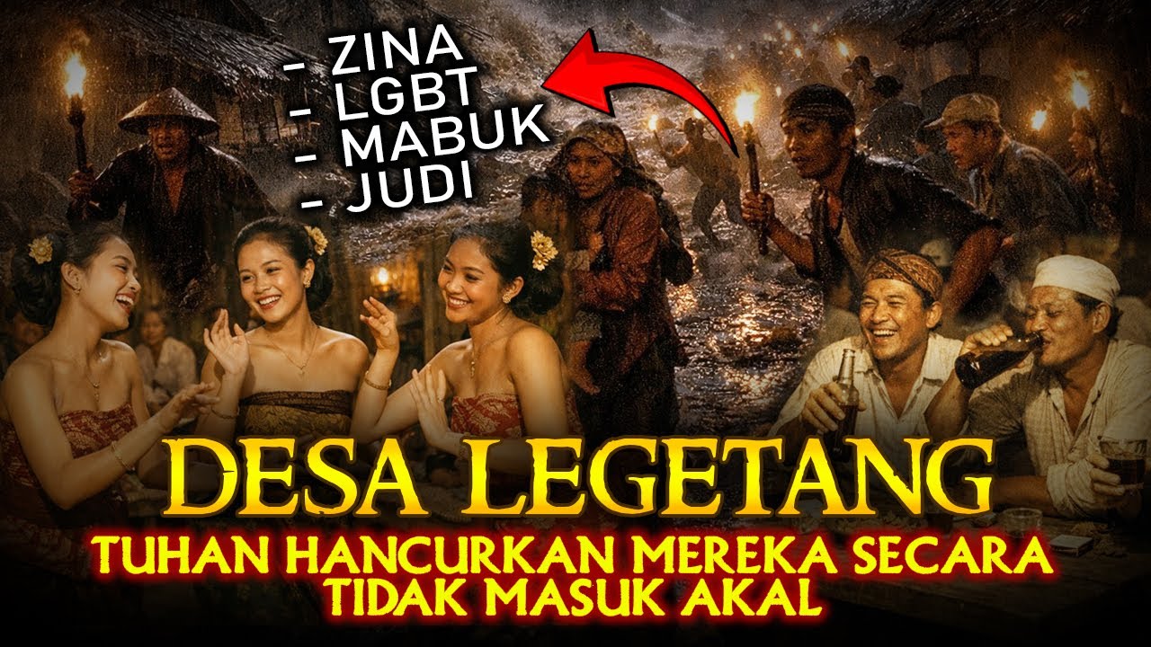 ADA DI INDONESIA ! Desa Ini Lenyap Dalam Semalam Dusun Legetang Bencana Banjarnegara Kaum Sodom ?
