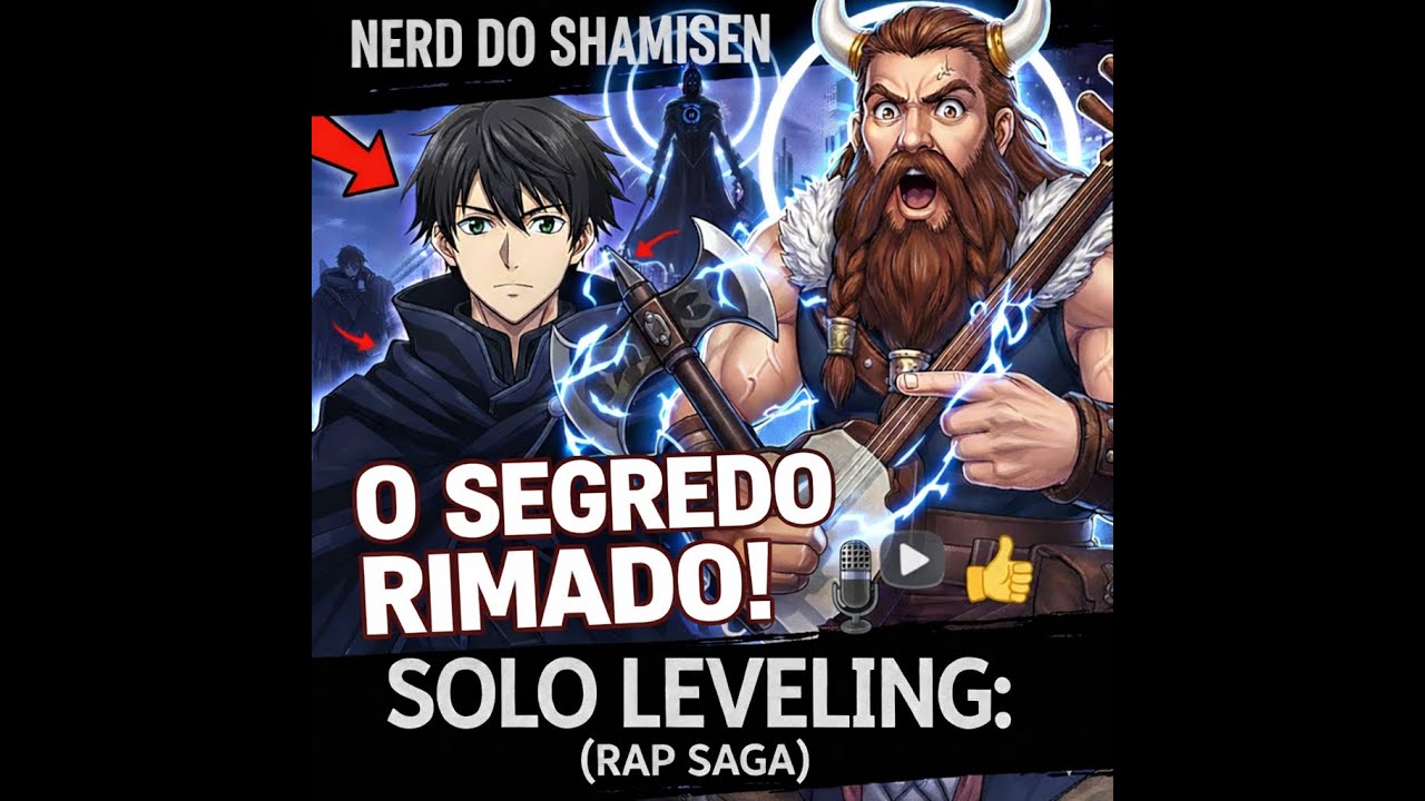 ⚔️ SOLO LEVELING: O SEGREDO RIMADO (RAP SAGA)