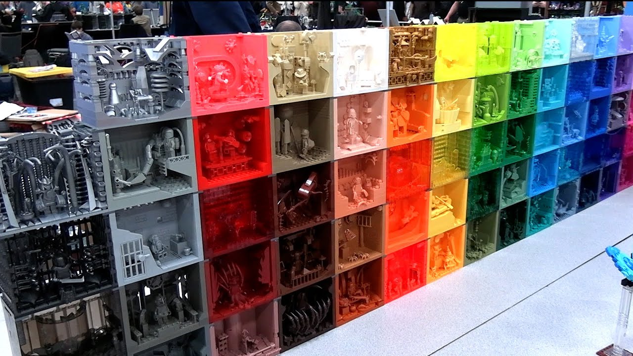 Монохромные среды обитания минифигурок LEGO