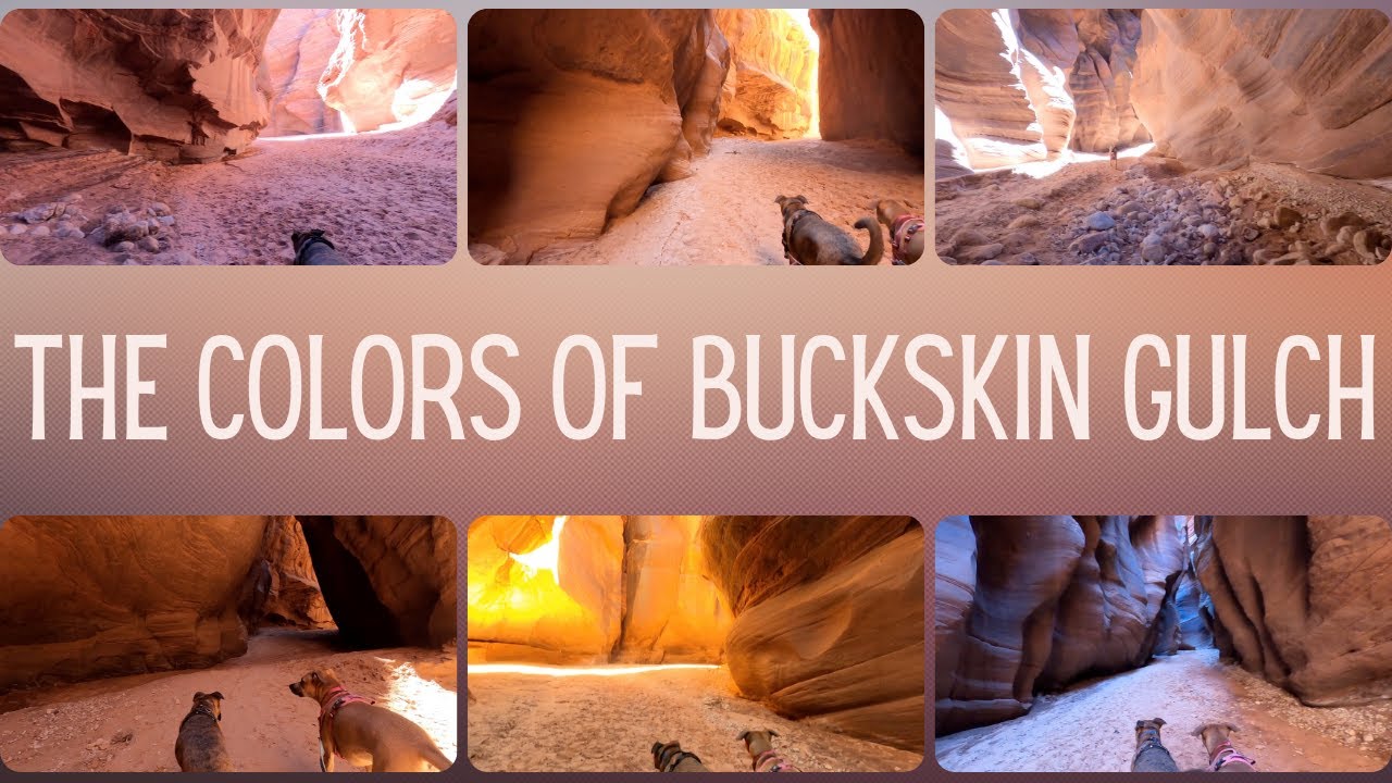 Wire Pass and Buckskin Gulch -  magical 🌈☀️