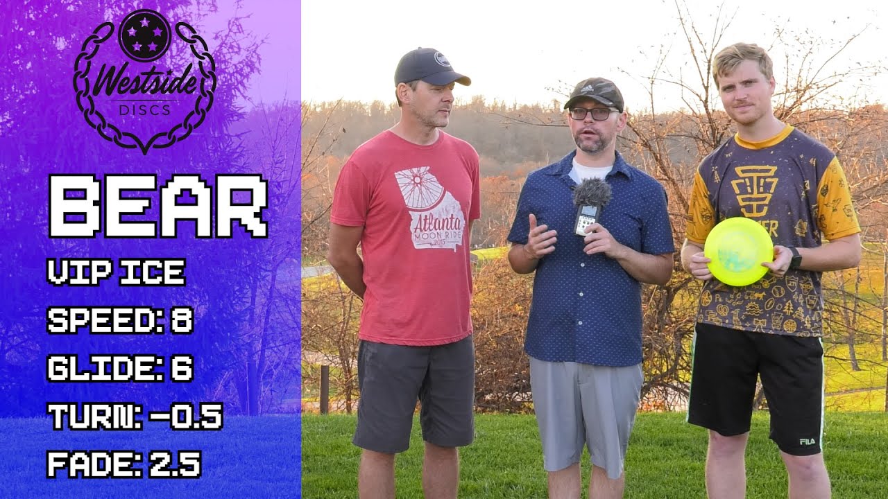 Westside Discs Bear Review - VIP ICE Plastic