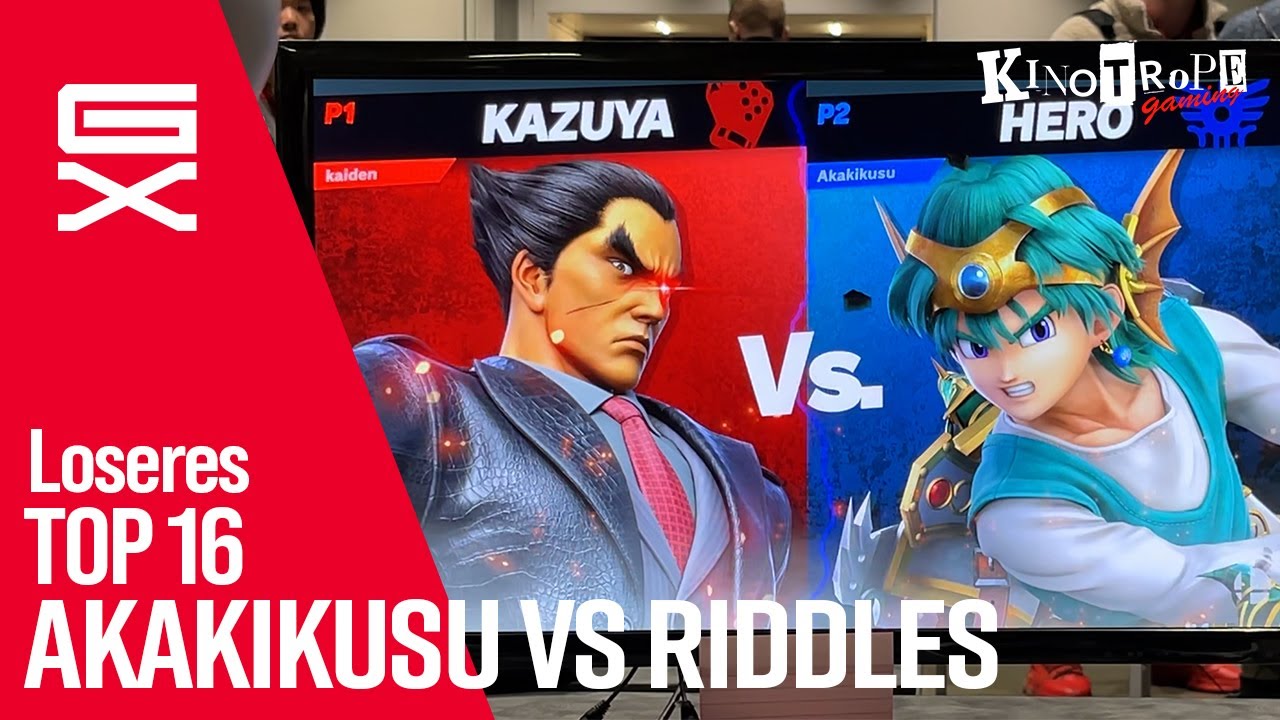 【GENESIS X】アカキクス vs Riddles 【Top 16 Losers Round 5】| KINOTROPE gaming