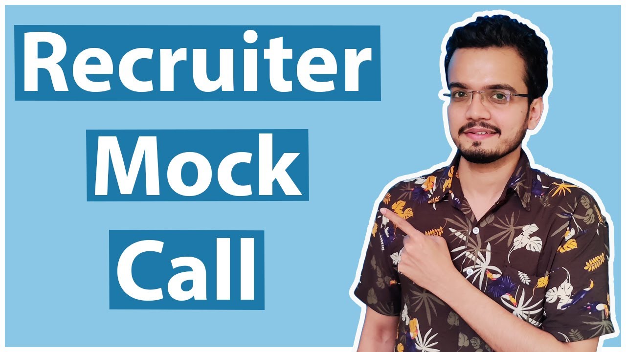 Recruiter Calling a Candidate | Sample Mock Calls | Excel Sheet Entry | Recruiter Training