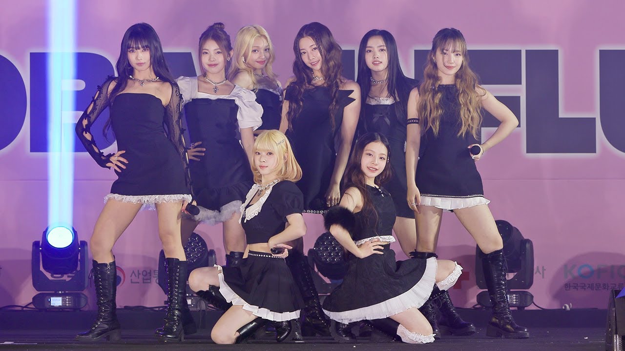 241214 유니스 UNIS '너만 몰라 + Poppin + SUPERWOMAN' 8K 직캠 @글로벌 인플루언서 엑스포 by DaftTaengk