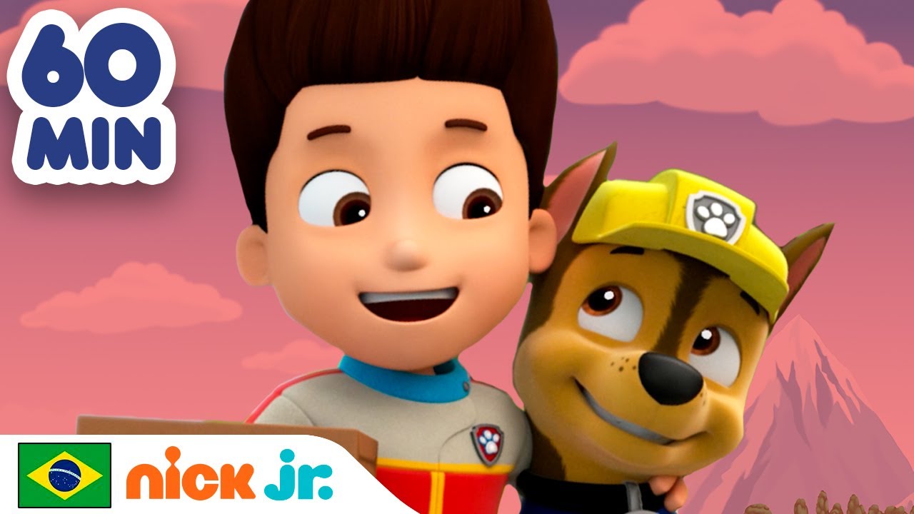 Patrulha Canina | 1 hora das melhores aventuras de Chase e Ryder! | Nick Jr. em Portugu&ecirc;s