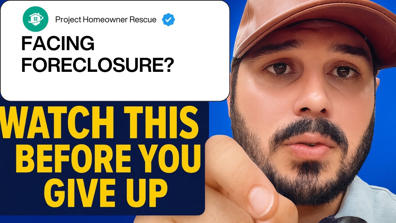Facing Foreclosure? Watch This Before You Give Up (Project Homeowner Rescue)