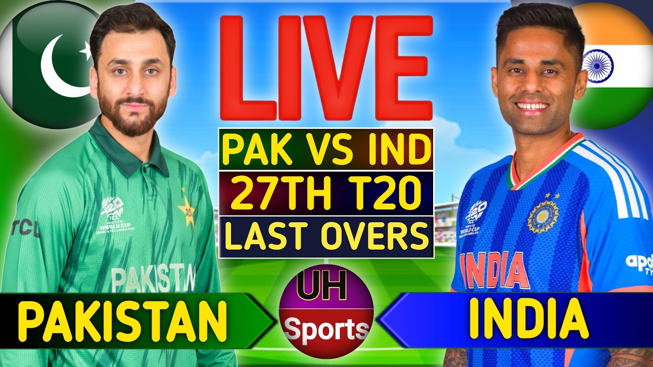 🔴 Live: IND vs PAK Cricket Live Match Today, World Cup Scores, Commentary India v Pakistan, Last Ovs