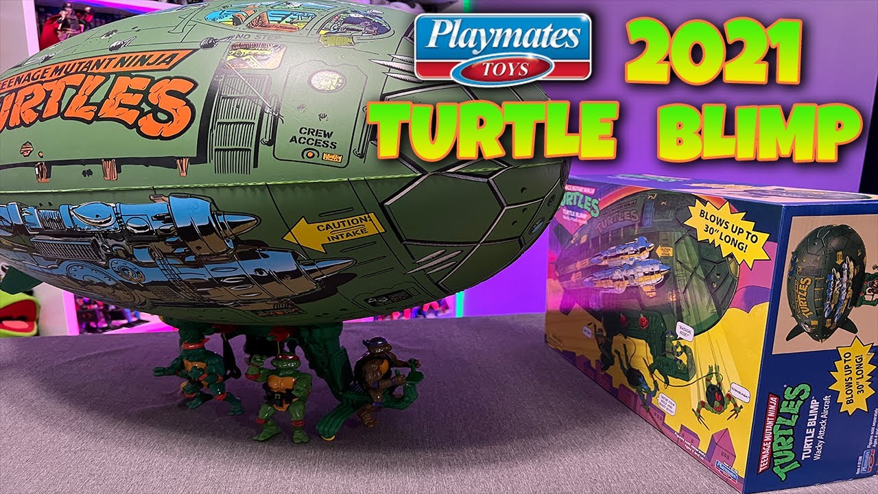 TMNT Turtle Blimp Reissue - Teenage Mutant Ninja Turtles Walmart Exclusive Review!