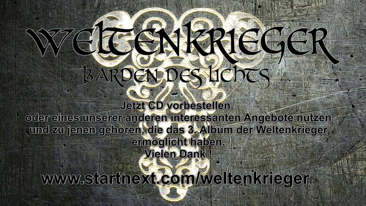 Weltenkrieger bei StartNext:  