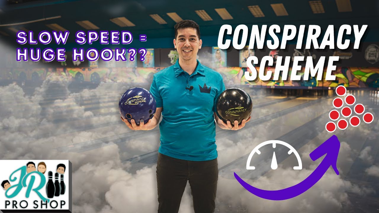 SLOW SPEED = HUGE HOOK?? | Radical Conspiracy Scheme | Bowling Ball Review